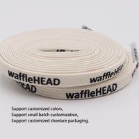 Lacets plats personnalisés avec logo imprimé, lacets imprimés avec texte personnalisé pour baskets de marque