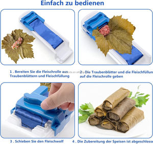 Máquina para Hacer Lumpia, Herramienta para Enrollar Verduras y Carne, Máquina Multifuncional para Hacer Rollitos <span class=keywords><strong>de</strong></span> Huevo, Máquina para Hacer Sushi - Product Image 4