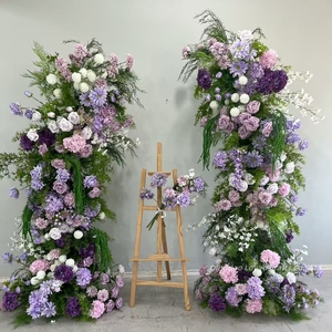 Çok Satan Yüksek Kaliteli Yapay Çiçek Kemeri, İpek Yapay Çiçek Düğün Dekorasyon Kemeri - Product Image 6