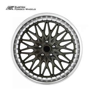Jantes forgées sur mesure en 3 pièces, à profil profond inversé, de 18x7 à 20x15, 5x114.3 pour Toyota Crown Athlete - Product Image 2