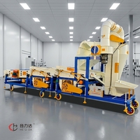 Système de dépoussiérage haute productivité HELIDA 5XFZ-15ST 22,5 kW pour machine de nettoyage des céréales à usage agricole et décharge propre