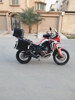 Sacs latéraux de moto, sacoches, porte-bagages Remus 43l argent pour Crf1000 Honda Africa Twin 2016-2018