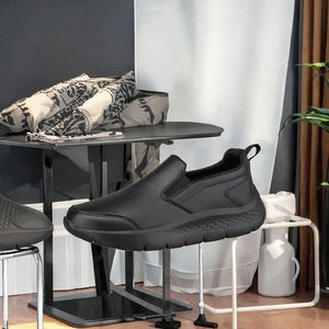 Nouvelles baskets noires en EVA, confortables, légères, à enfiler, pour skateboard, avec amorti en mousse à mémoire de forme et doublure en maille, pour la marche printemps-été - Product Image 3