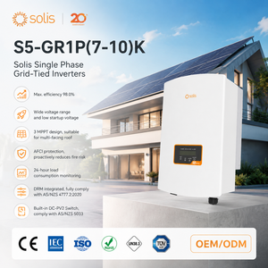 <span class=keywords><strong>Inverter</strong></span> Solare Senza Trasformatore 7kW Monofase IP66 On-<span class=keywords><strong>Grid</strong></span> per Sistema Solare da Tetto <span class=keywords><strong>Inverter</strong></span> di Potenza Connesso alla Rete - Product Image 1