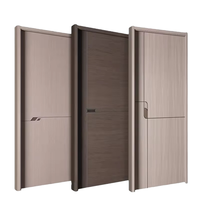 Portes intérieures en bois massif, portes HDF insonorisées et écologiques pour maisons, prix de gros d'usine pour portes en bois