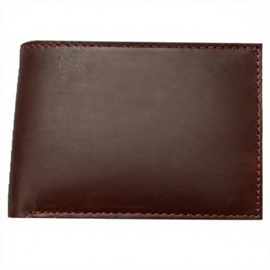 Men's Genuine Leather Bifold Wallet Dark Brown <b>Slim</b> Short <b>Card</b> <b>Holder</b> Minimalist - Product Image 1