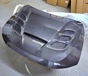 Cofano in Vera Fibra <span class=keywords><strong>di</strong></span> Carbonio Stile Viper per Dodge Durango SRT SXT RT GT 2011-2024 - Product Image 3