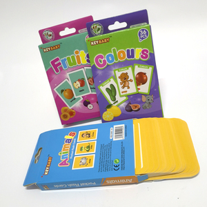 Proveedor de impresión personalizado mejor venta alta calidad bajo precio niños fonética inglesa <span class=keywords><strong>estudiar</strong></span> tarjetas de memoria flash impresión - Product Image 1