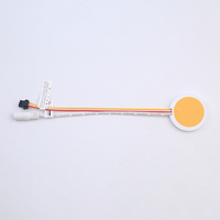 Lumière LED pour armoire avec capteur tactile, interrupteur à capteur à couleur réglable, interrupteur tactile intelligent encastré DC12V/24V.