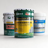 Revêtement Élastique Imperméable à Base d'Huile Polyuréthane, Apprêt Antirouille pour Toitures Métalliques Ondulées, Murs et Restauration de Parcs, Design Moderne