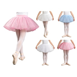 Vestido Tutú de Ballet con Puntos, Multicapa de Tul, Disfraz de Princesa para Actuación Escénica, Conjunto de Leotardo sin Mangas para Niñas, Recital, Personalizado - Product Image 1