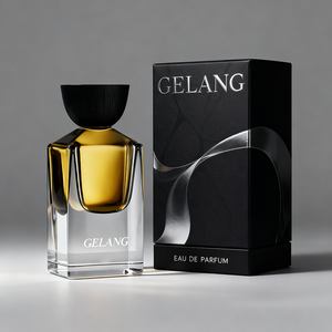 Nuovo Modello di Bottiglie di Profumo in Vetro Spesso da 50ml, Bottiglia di Profumo di Lusso Trasparente Vuota con Confezione - Product Image 1