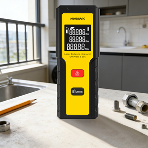 Medidor <span class=keywords><strong>de</strong></span> Distancia Láser Digital, Cinta Métrica Láser <span class=keywords><strong>de</strong></span> 40m, Telémetro Láser, Ruleta Electrónica - Product Image 1