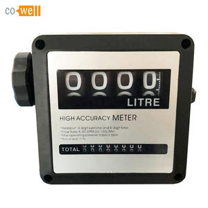Cowell Fm-Serie Mechanische Stroommeter Npt/Bspf Pd Aanpasbare Oem-Ondersteuning Voor Dieselbrandstof Benzine - Product Image 2