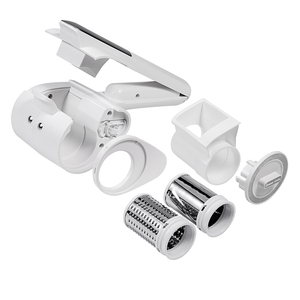 Rallador de Queso Parmesano Multiusos para Cocina y Molinillo de Jengibre y Ajo, Herramienta Manual con Malla de Acero Inoxidable de Grado Alimenticio - Product Image 2