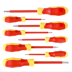 8 Cái Nhà Máy Cách Nhiệt Công Cụ Sửa Chữa Thiết Kế Mới Vít Driver Red Xử Lý Screwdriver Set - Product Image 2
