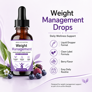 Gotas de L-Carnitina de Marca Privada OEM/ODM con Garcinia Cambogia para el Control de Peso y el Metabolismo - Product Image 3