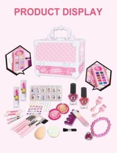 Coffret cadeau de <span class=keywords><strong>maquillage</strong></span> pour enfants comprenant des jouets de fabrication de bijoux, du <span class=keywords><strong>maquillage</strong></span> factice, un kit de <span class=keywords><strong>maquillage</strong></span> pour enfants - Product Image 4
