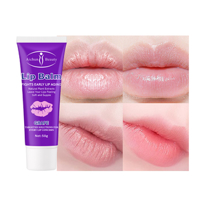 Baume à lèvres Aichun en gros, à base de pépins de raisin, huile d'argan et vitamine B5, masque repulpant anti-âge et anti-<span class=keywords><strong>rides</strong></span> pour lèvres sèches, 50g - Product Image 5
