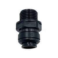 Raccord rapide fileté 1/2'' pour tuyaux PEX, adaptateur mâle pour camping-car, marine, jardin, plomberie d'eau