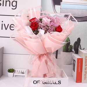 Film OPP dégradé sur mesure, imperméable, pour emballage de fleurs, papier cadeau pour bouquets de fêtes - Product Image 1