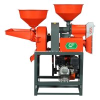 Machine de décorticage et de mouture de riz automatique combinée, moulin à farine, broyeur de riz paddy, moteur pour usage domestique, capacité 150 kg/h, garantie 1 an