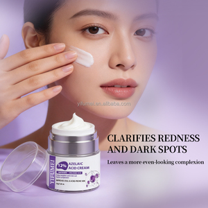 <span class=keywords><strong>Crème</strong></span> Visage Personnalisée <span class=keywords><strong>Anti</strong></span>-Acné et <span class=keywords><strong>Anti</strong></span>-Imperfections à l'Acide Azélaïque, Éclaircissante et <span class=keywords><strong>Hydratante</strong></span> pour la Nuit - Product Image 1