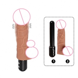 Consolador vibrador con batería para mujeres, masturbador femenino, Juguetes sexuales eróticos para adultos, masajeador - Product Image 1