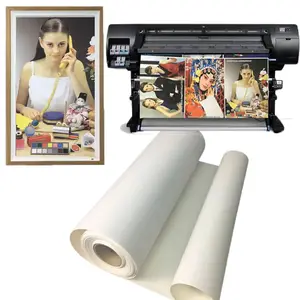 대형 포맷 30 미터 매트 폴리면 잉크젯 인쇄 캔버스 롤