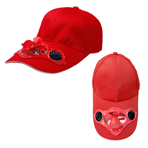 Custom Promotional Corporate Business Gifts Items Unique Products Adult Unisex Outdoor Solar Fan Hats Gifts for Women Men Caps