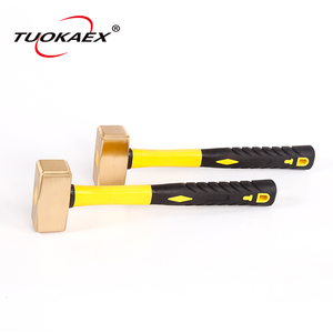ค้อนเหล็กทองเหลืองคุณภาพสูง 14 ปอนด์ ด้ามจับยาง - Product Image 3