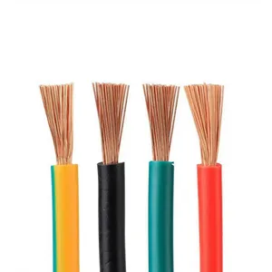 Câble BV BVR Prix Usine 1,5-40mm² Conducteur Cuivre Isolation PVC 450/750V Fil Électrique pour Bâtiment et Usage Domestique - Product Image 3