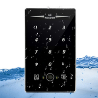 Contrôle d'accès extérieur de porte étanche Wiegand RS485 RS232 Clavier numérique RFID Lecteur de code QR