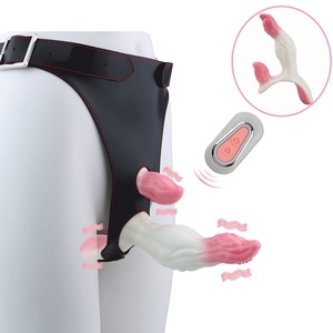 Vibrador con Correa para Lesbianas, Estimulador Vaginal, Vibración, Juguetes Sexuales para Parejas, Juego Sexual para Lesbianas - Product Image 2