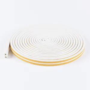 8 ft self-adhesive E D I shape P type door and window weather stripping glass rubber seals foam sound proof sealing gasket