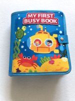 Tableau sensoriel en feutre pour bébé, livre d'activités silencieux, livre d'activités Montessori, jouet éducatif en tissu OEM pour la maternelle et les voyages