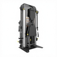 Máquina de Gimnasio Gymlead Serie JXS para Press de Hombros con Cables Cruzados Dobles, Pila de Pesas de 80 kg, Certificación CE, Entrenador Funcional para Culturismo
