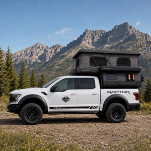 <span class=keywords><strong>Camper</strong></span> Pop-up 4x4 per <span class=keywords><strong>Pickup</strong></span> con Cucina, Bagno e Doccia per Campeggio e Viaggi Overland - Product Image 1