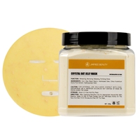 JMFREE logotipo personalizado 400G Natural orgánico antienvejecimiento antiarrugas cuidado de la piel Corea gelatina máscara en polvo cristal avena gelatina máscara Facial