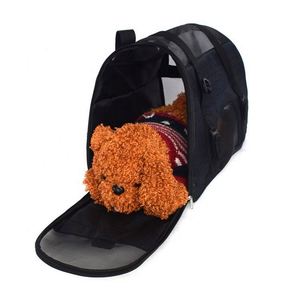 Sacs de transport pliables respirants en maille souple pour animaux de compagnie, approuvés par les compagnies aériennes, personnalisables, de luxe, à faible MOQ, pour chiens et chats - Product Image 5