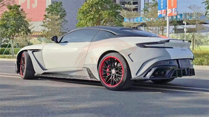 M style kit carrozzeria in fibra semi-carbonio paraurti anteriore e posteriore cofano spoiler posteriore per Aston Martin <span class=keywords><strong>DB11</strong></span> - Product Image 5