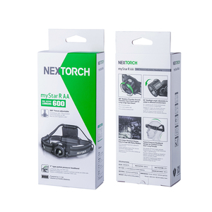 Nextorch myStar R AA 포커스 헤드 램프 600 루멘 헤드 토치 충전식 야외 led 헤드 램프 최고의 방수 헤드 라이트 - Product Image 6