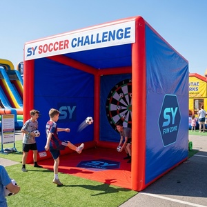 Jeu <span class=keywords><strong>gonflable</strong></span> PVC Château de football extérieur avec <span class=keywords><strong>tente</strong></span>, jeux gonflables pour enfants, jeu de carnaval sur mesure pour la location - Product Image 3