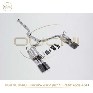Ouchi acero inoxidable para <span class=keywords><strong>Subaru</strong></span> <span class=keywords><strong>Impreza</strong></span> <span class=keywords><strong>WRX</strong></span> <span class=keywords><strong>Sedan</strong></span> 2,5 T <span class=keywords><strong>2008</strong></span>-2011 silenciador de tubo de escape Catback con válvula piezas de rendimiento automático - Product Image 4
