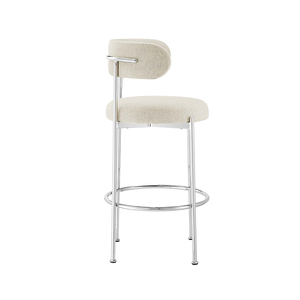 <span class=keywords><strong>Chaise</strong></span> <span class=keywords><strong>club</strong></span> moderne à dossier ouvert 2024 avec tabouret de bar rembourré Boucles pour salle à manger et hôtel Style contemporain à vendre - Product Image 2