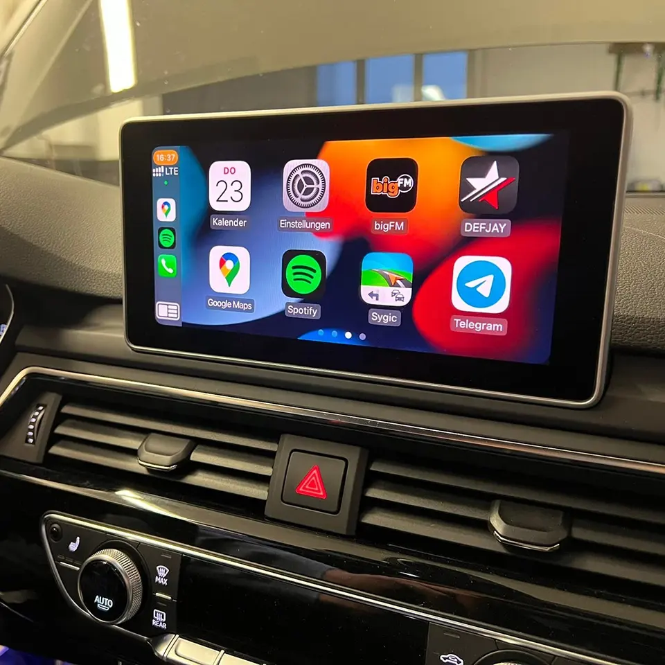 CarPlay Apple uyumlu IOS14 Android otomatik ayna bağlantı AUDI Q2 sonra 2016 A3 S3 RS3 Sportback Cabrio 8V 2013 üzerinde