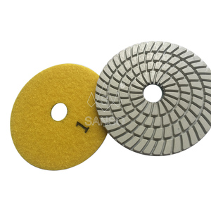 Đĩa đánh bóng móc và vòng chất lượng tốt, miếng đánh bóng 3 bước, miếng đánh bóng ướt cho gốm sứ - Product Image 3