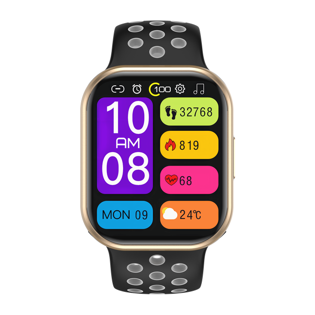 S669 Smart Watch for Men Heart Rate Blood Pressure Blood Sleeping Monitoring Smartwatch Reloj Inteligente