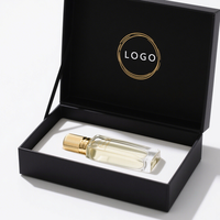 Boîte cadeau magnétique personnalisée pour collection de mini-parfums avec logo
