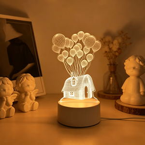 Luce <span class=keywords><strong>notturna</strong></span> decorativa in acrilico per <span class=keywords><strong>bambini</strong></span>, - Product Image 3